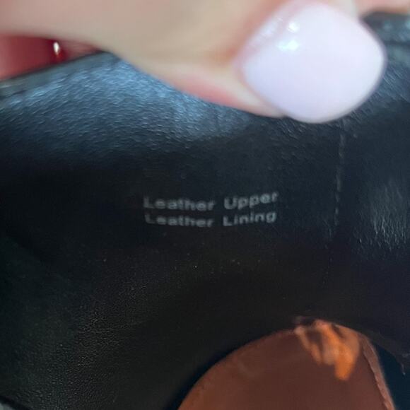 Via Spiga Whimsigoth Lace Up Leather Women Open Toe Pumps Bootie Size 9M Witchy - Picture 11 of 13